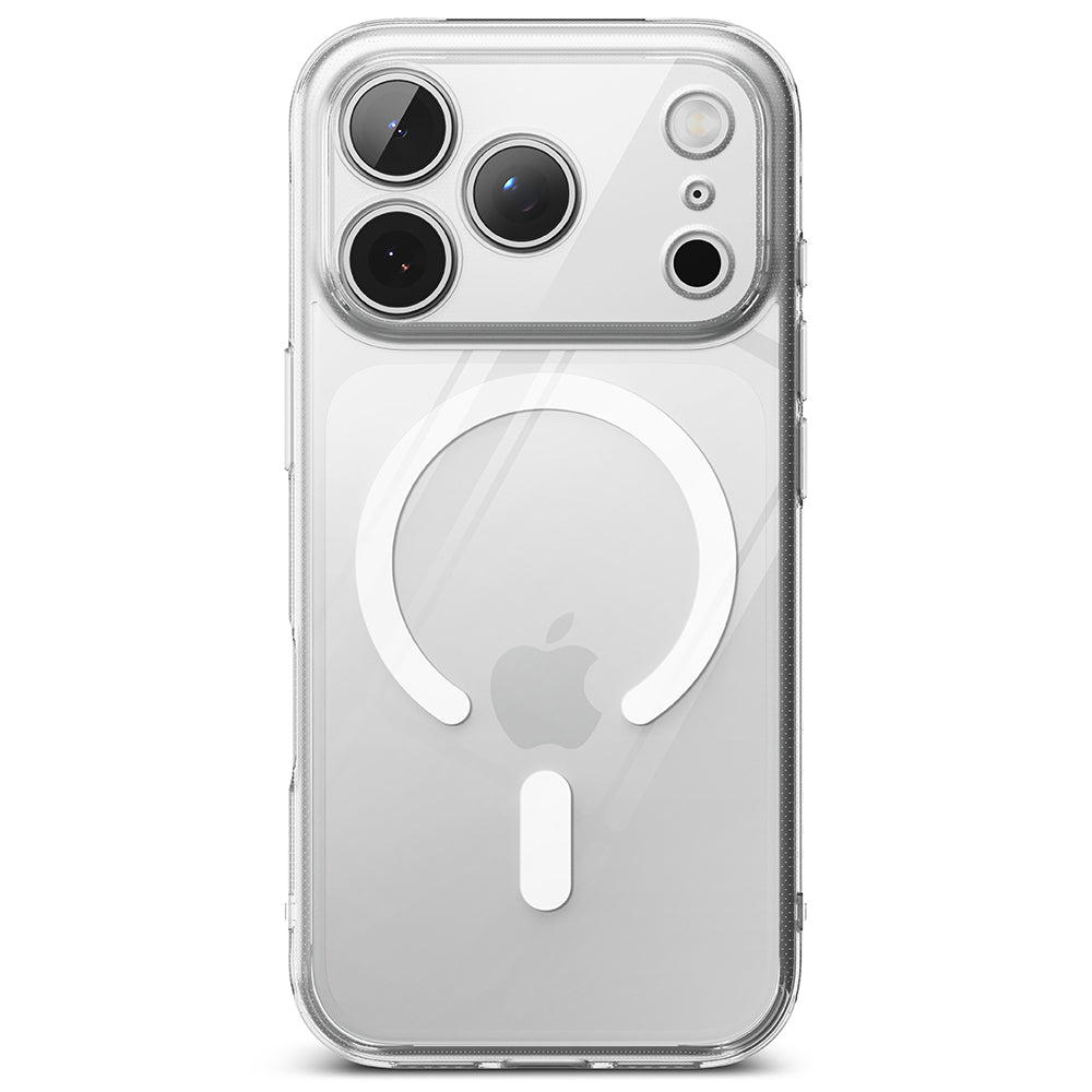 Custodia MagSafe per Apple iPhone 17 Pro, Ringke, Fusion, Trasparente