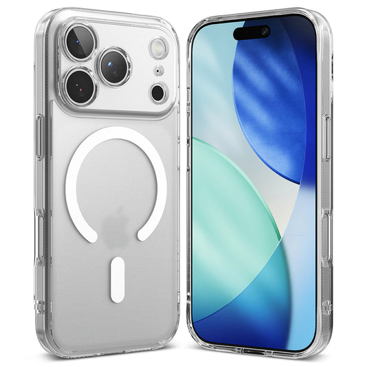 Custodia MagSafe per Apple iPhone 17 Pro, Ringke, Fusion, Trasparente Opaca