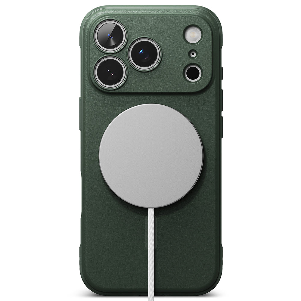 Custodia MagSafe per Apple iPhone 17 Pro, Ringke, Onyx, Verde Scuro