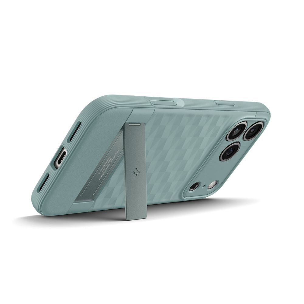 Custodia MagSafe per Apple iPhone 17 Pro, Spigen, Caseology Parallax S, Verde