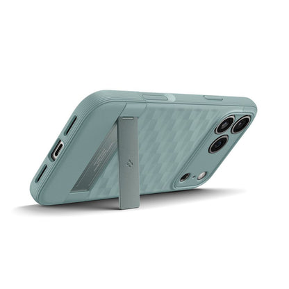 Custodia MagSafe per Apple iPhone 17 Pro, Spigen, Caseology Parallax S, Verde