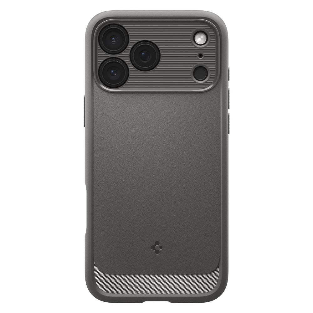 Custodia MagSafe per Apple iPhone 17 Pro, Spigen, Rugged Armor, Grigio