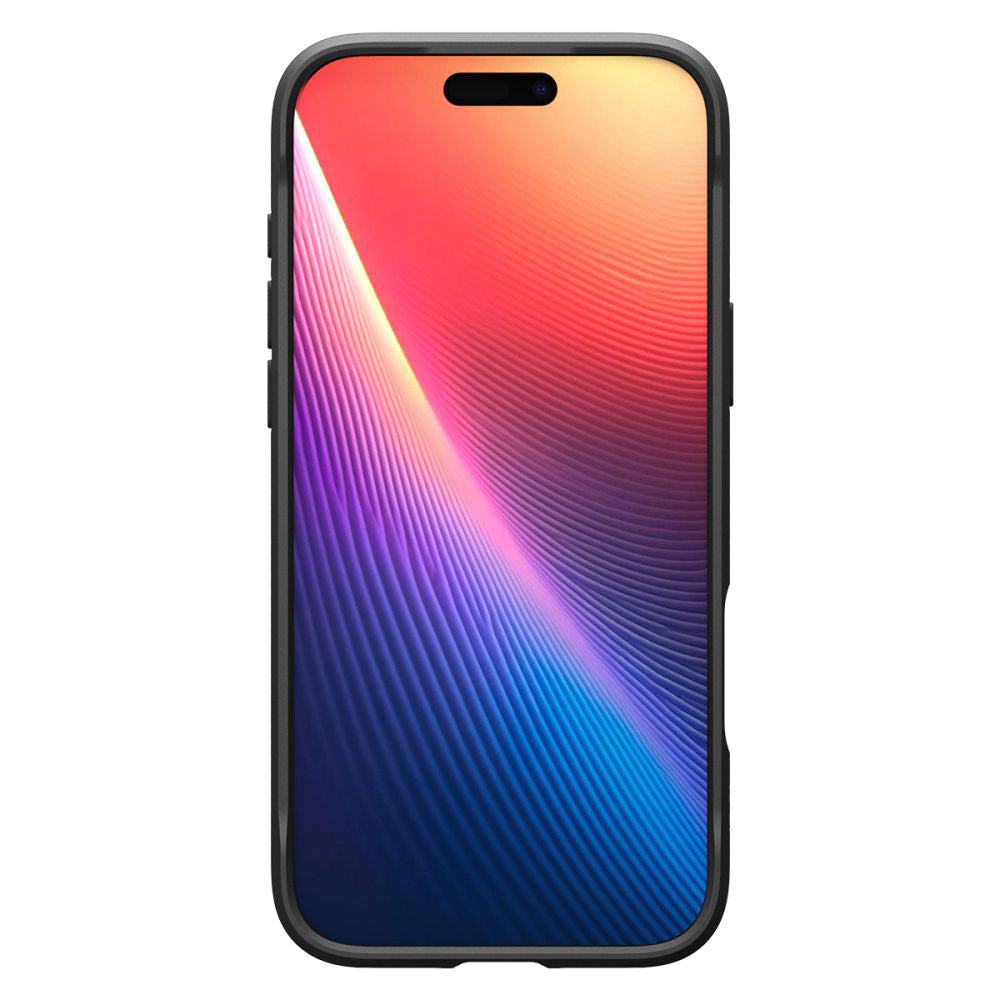 Custodia MagSafe per Apple iPhone 17 Pro, Spigen, Rugged Armor, Nera Opaca