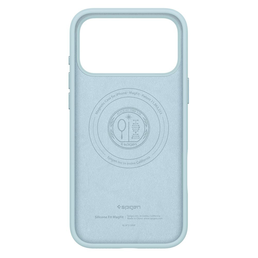 MagSafe Case for Apple iPhone 17 Pro, Spigen, Silicone Fit, Blue