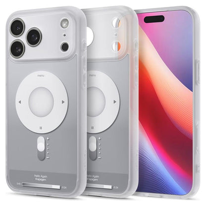 Custodia MagSafe per Apple iPhone 17 Pro, Spigen, Ultra Hybrid Classic, Argento