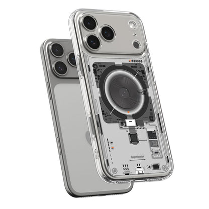 Custodia MagSafe per Apple iPhone 17 Pro, Spigen, Ultra Hybrid, Trasparente