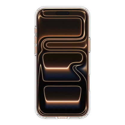 Custodia MagSafe per Apple iPhone 17 Pro, Spigen, Ultra Hybrid, Trasparente Arancione ACS11112