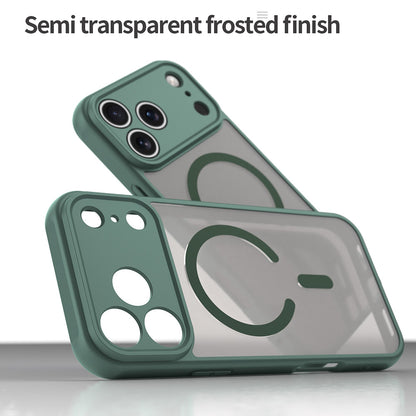 Custodia MagSafe per Apple iPhone 17 Pro, Techsuit, HaloFrost II, Verde