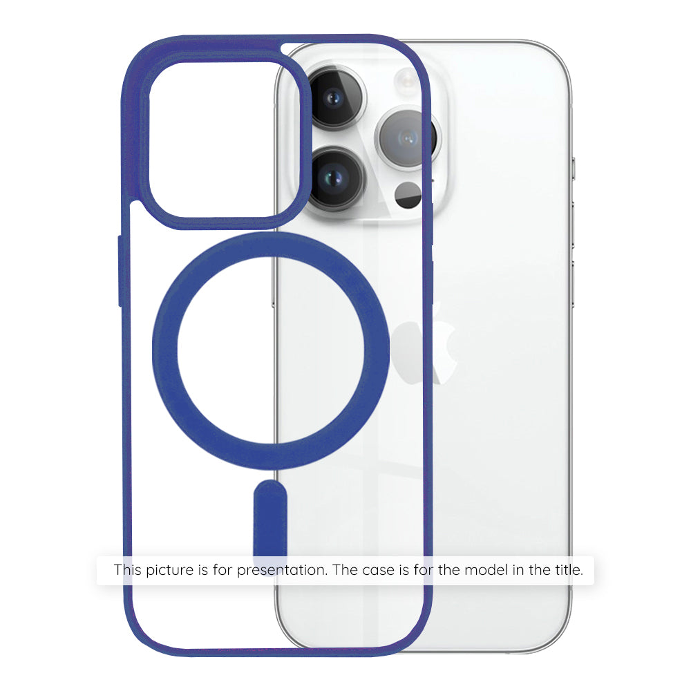 Custodia MagSafe per Apple iPhone 17 Pro, Techsuit, Pro, Blu