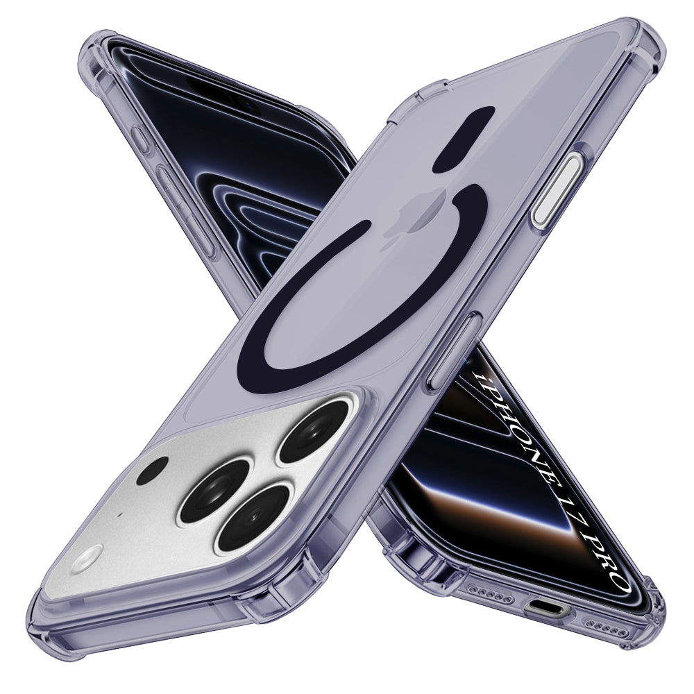 Custodia MagSafe per Apple iPhone 17 Pro, Techsuit, Antiurto, Nera