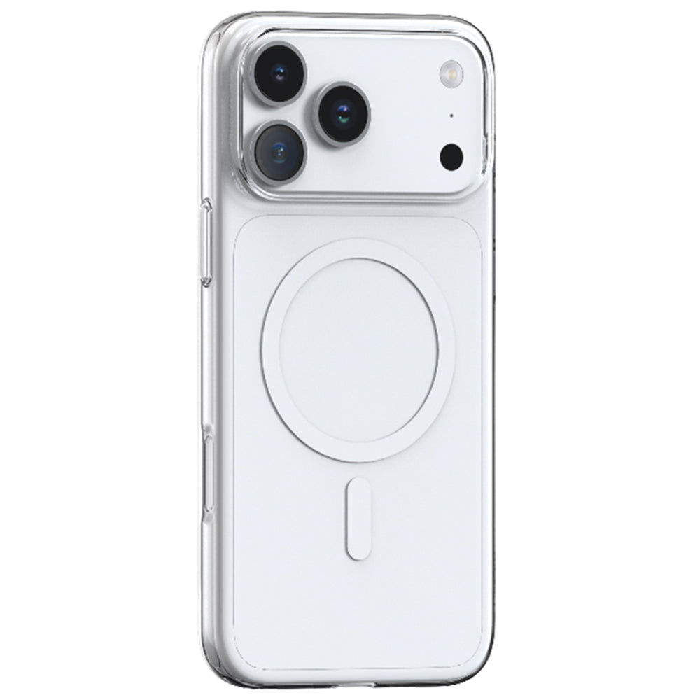Custodia MagSafe per Apple iPhone 17 Pro, Torras, SlimFit, Trasparente