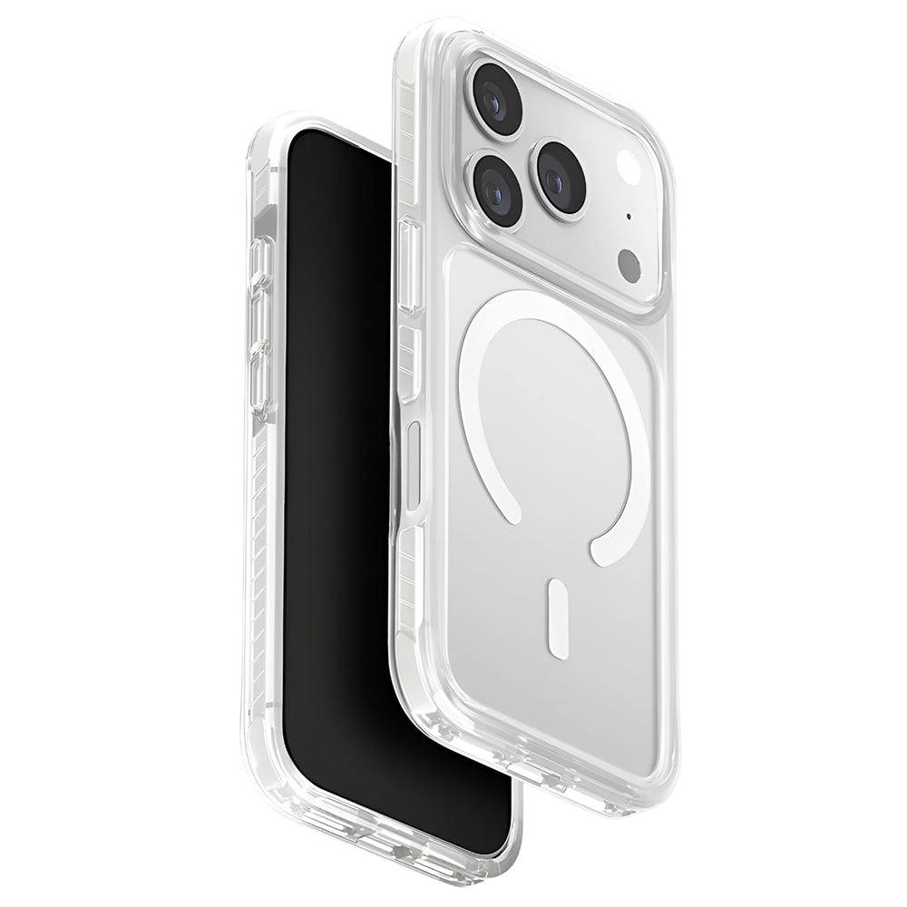 Custodia MagSafe per Apple iPhone 17 Pro, UNIQ, Combat MagClick, Bianca