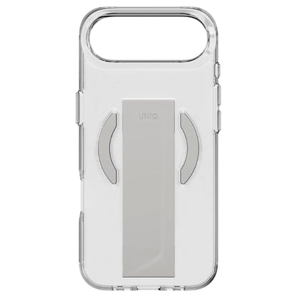 Custodia MagSafe per Apple iPhone 17 Pro, UNIQ, Heldro Air MagClick, Grigio Trasparente
