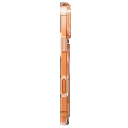 Custodia MagSafe per Apple iPhone 17 Pro, UNIQ, Heldro Air MagClick, Arancione Trasparente