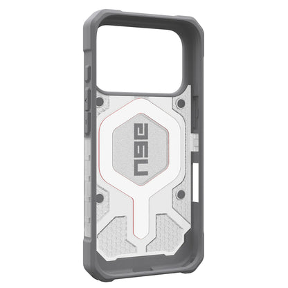 Custodia MagSafe per Apple iPhone 17 Pro, Urban Armor Gear, Pathfinder Clear con Lanyard, Rossa