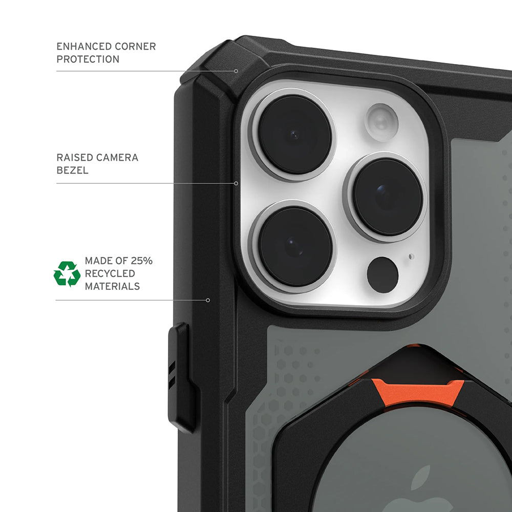 Custodia MagSafe per Apple iPhone 17 Pro, Urban Armor Gear, Plasma XTE, Nera
