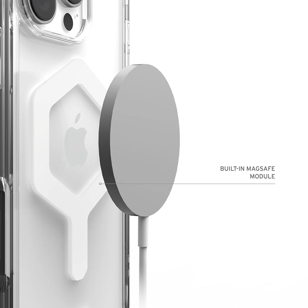 Custodia MagSafe per Apple iPhone 17 Pro, Urban Armor Gear, Plyo, Bianca