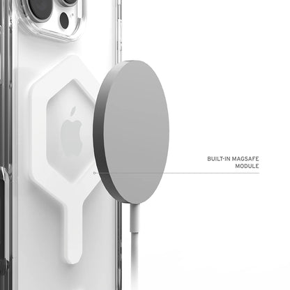 Custodia MagSafe per Apple iPhone 17 Pro, Urban Armor Gear, Plyo, Bianca
