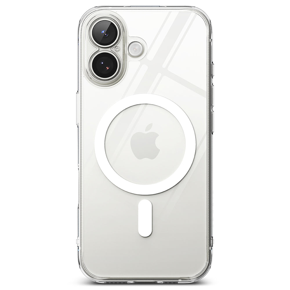 Custodia MagSafe per Apple iPhone 17, Ringke, Fusion, Trasparente
