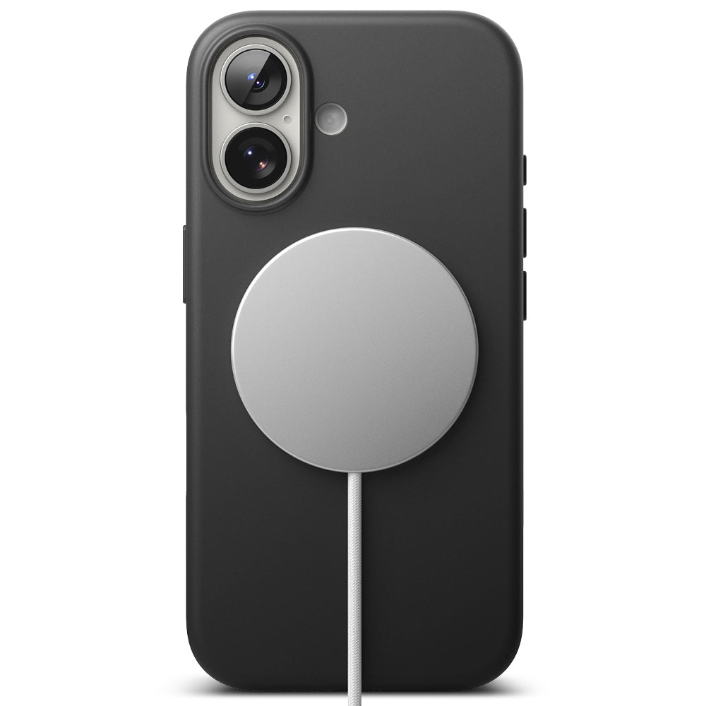 Custodia MagSafe per Apple iPhone 17, Ringke, Silicone, Nera