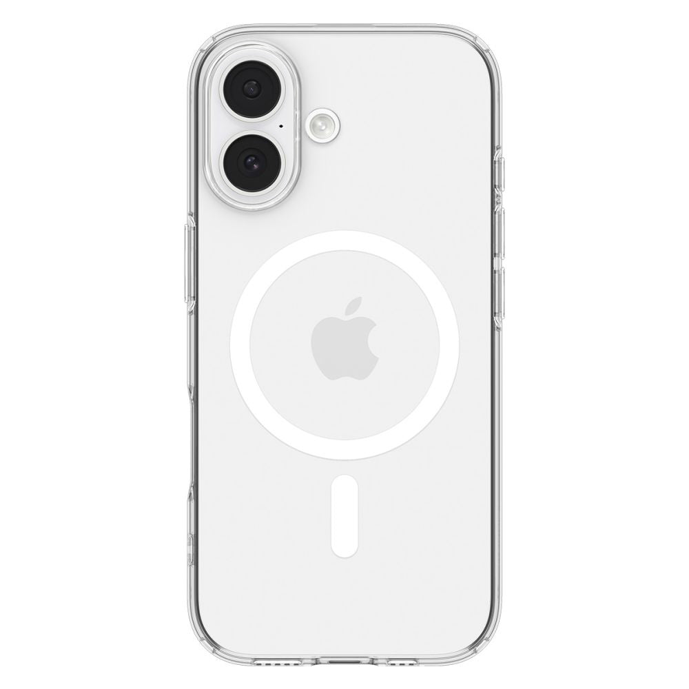 Custodia MagSafe per Apple iPhone 17, Spigen, Liquid Crystal, Bianca