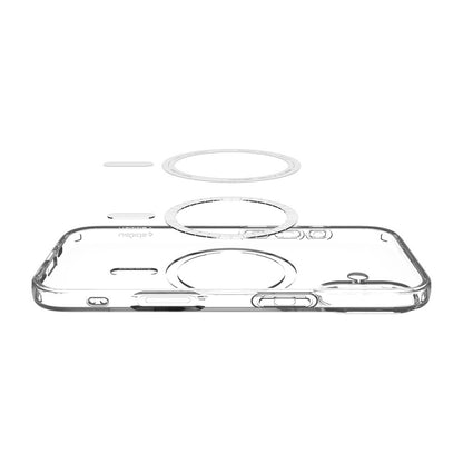 Custodia MagSafe per Apple iPhone 17, Spigen, Liquid Crystal, Bianca