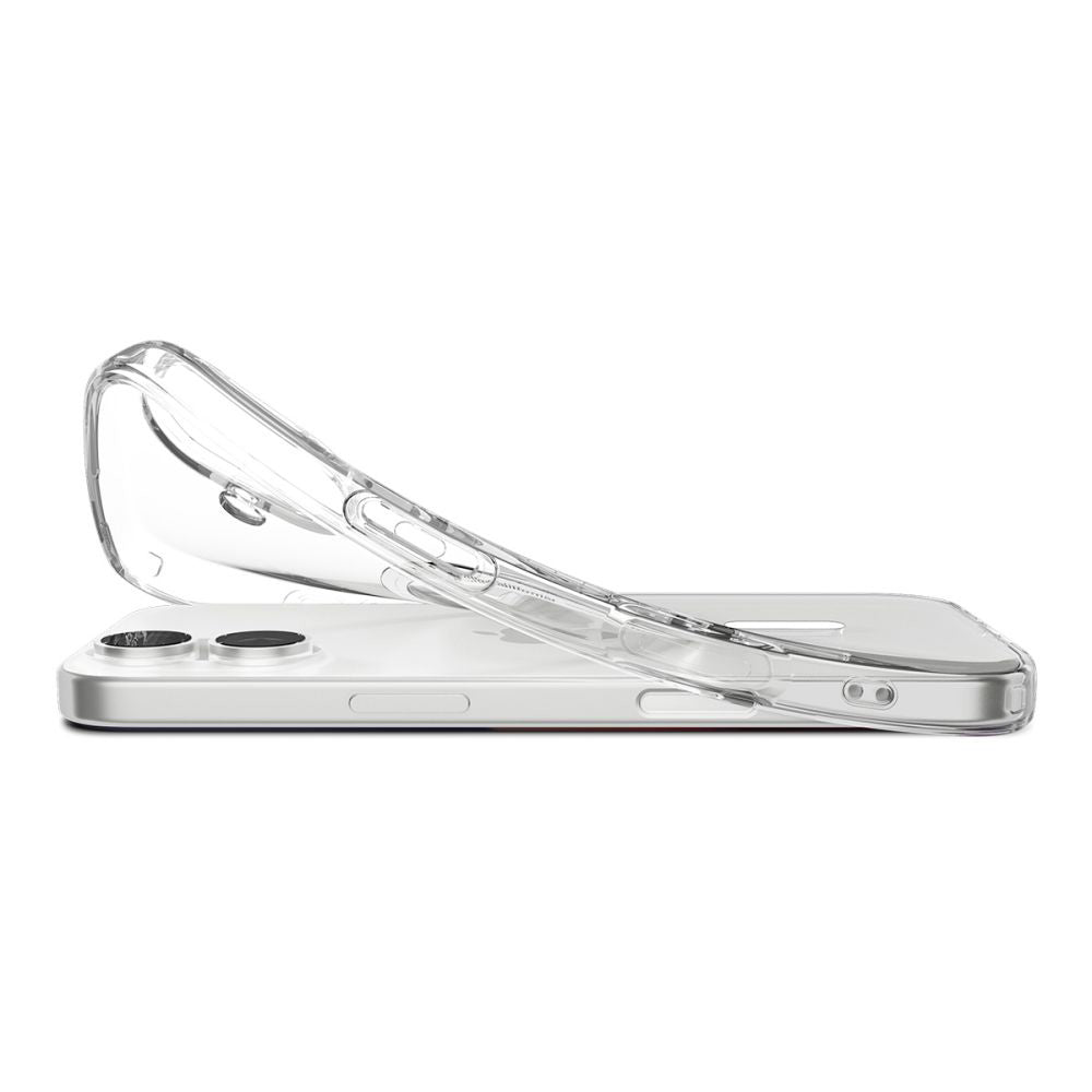 Custodia MagSafe per Apple iPhone 17, Spigen, Liquid Crystal, Bianca