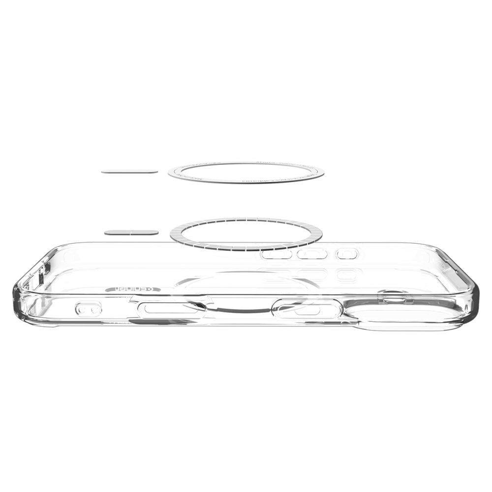 Custodia MagSafe per Apple iPhone 17, Spigen, Ultra Hybrid, Bianco Satinato
