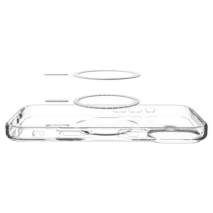 Custodia MagSafe per Apple iPhone 17, Spigen, Ultra Hybrid, Bianco Satinato