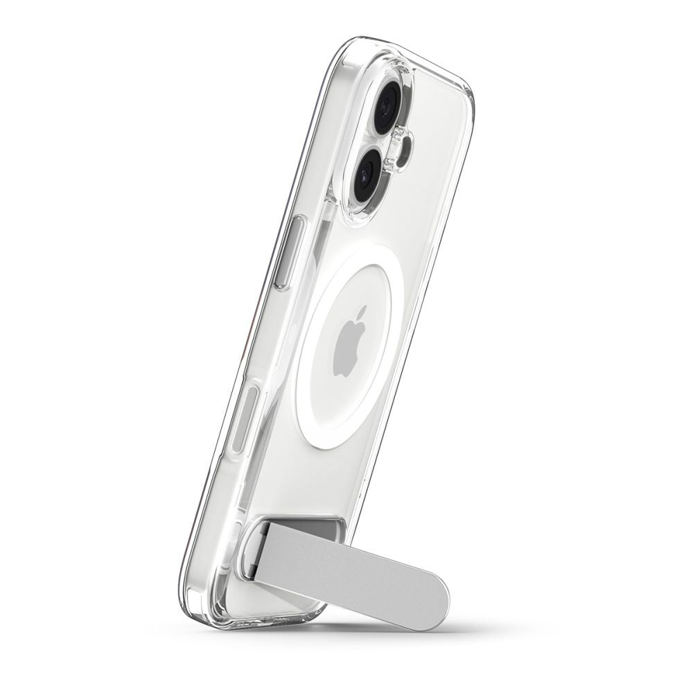 Custodia MagSafe per Apple iPhone 17, Spigen, Ultra Hybrid S, Trasparente