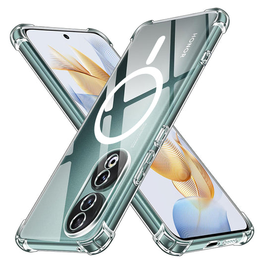 Custodia MagSafe per Apple iPhone 17, Techsuit, Antiurto, Trasparente