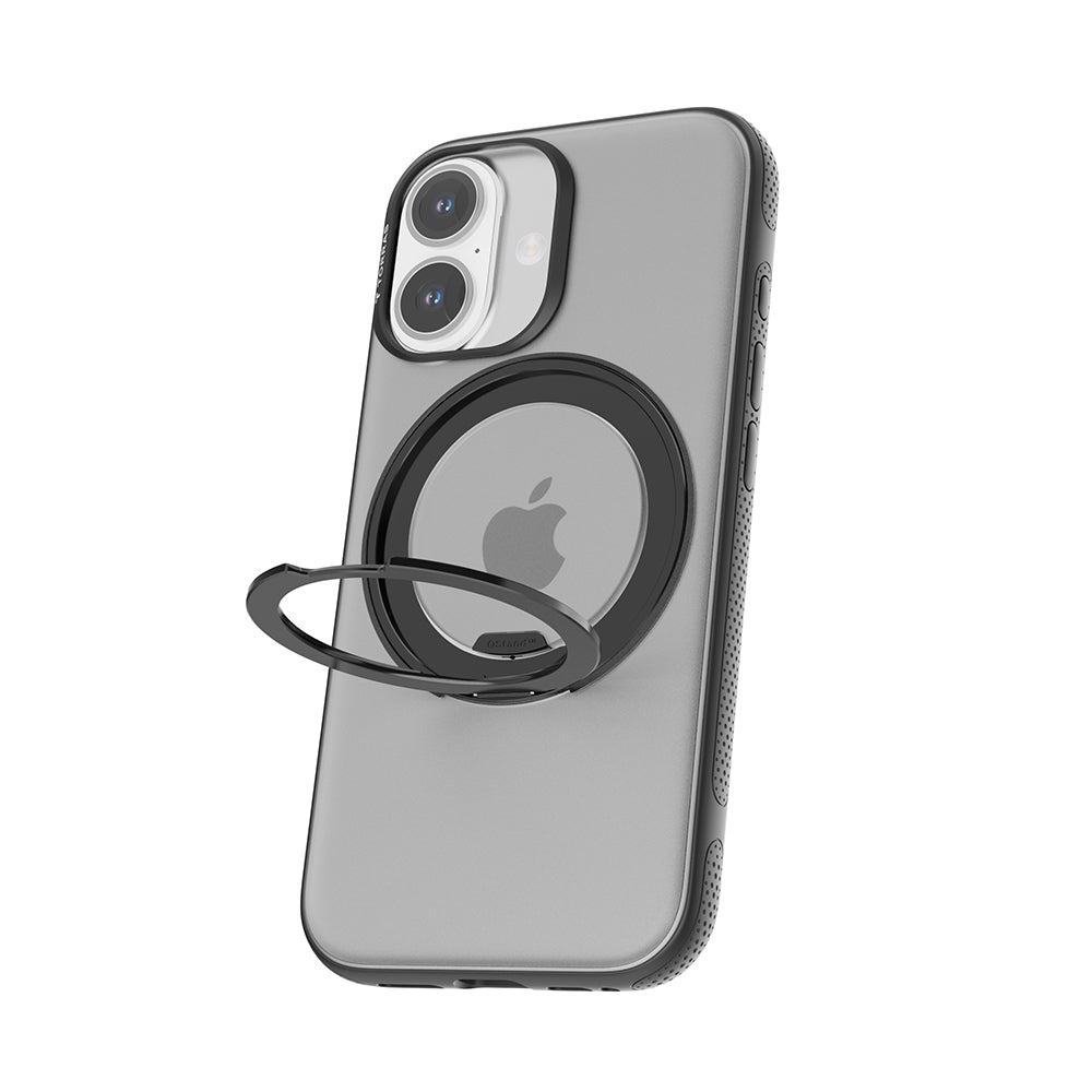 Custodia MagSafe per Apple iPhone 17, Torras, Ostand R Fitness, Nera
