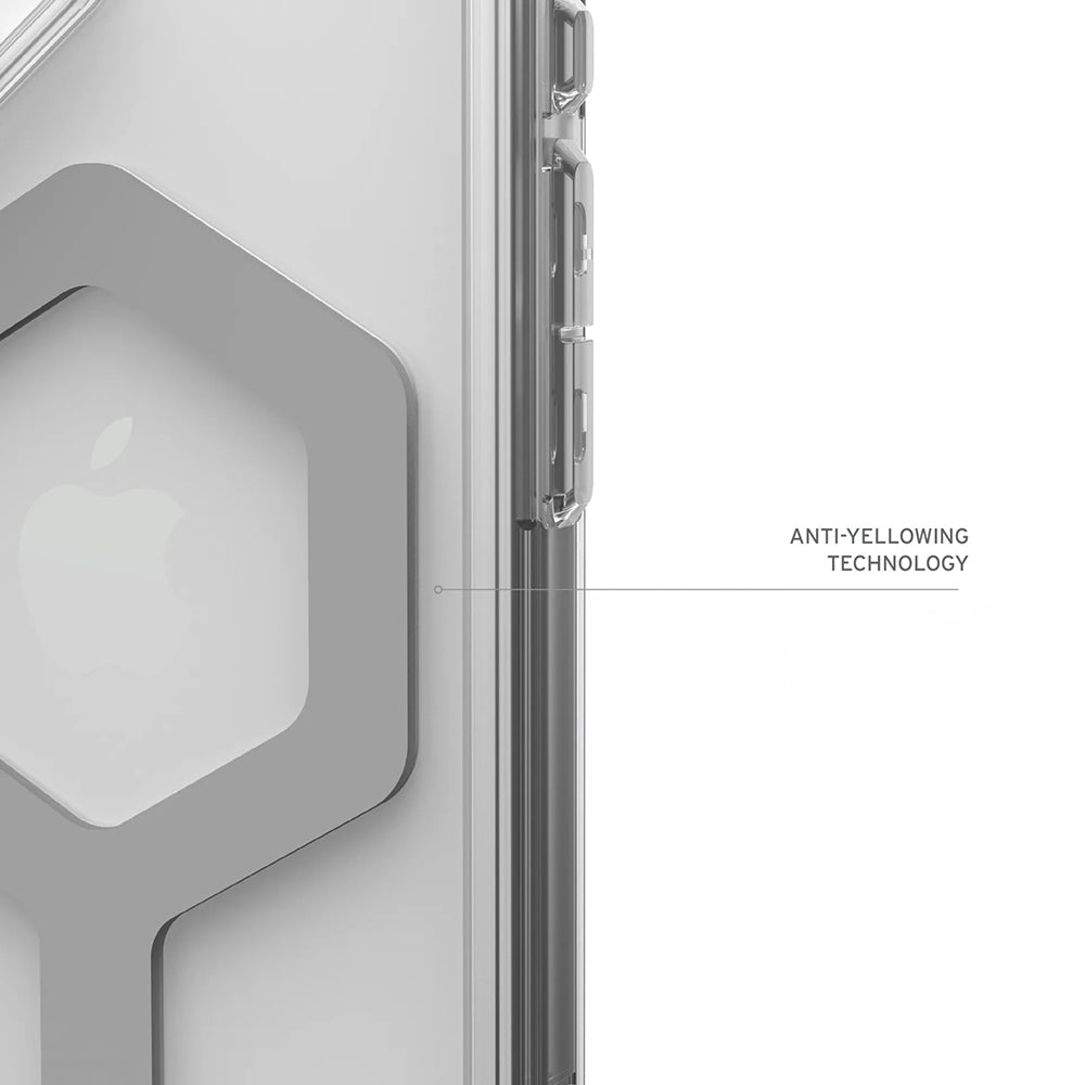 Custodia MagSafe per Apple iPhone 17, Urban Armor Gear, Plyo, Bianca