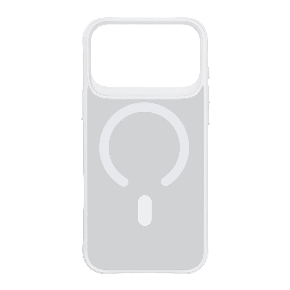 Custodia MagSafe per Apple iPhone 18 Pro / 17 Pro, 3MK, Smoke MagCase, Bianca