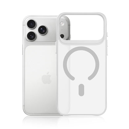 Custodia MagSafe per Apple iPhone 18 Pro / 17 Pro, 3MK, Smoke MagCase, Bianca