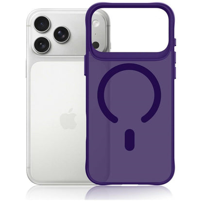 Custodia MagSafe per Apple iPhone 18 Pro / 17 Pro, 3MK, Smoke MagCase, Viola