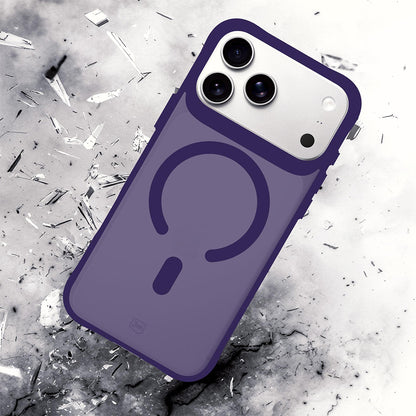 Custodia MagSafe per Apple iPhone 18 Pro / 17 Pro, 3MK, Smoke MagCase, Viola