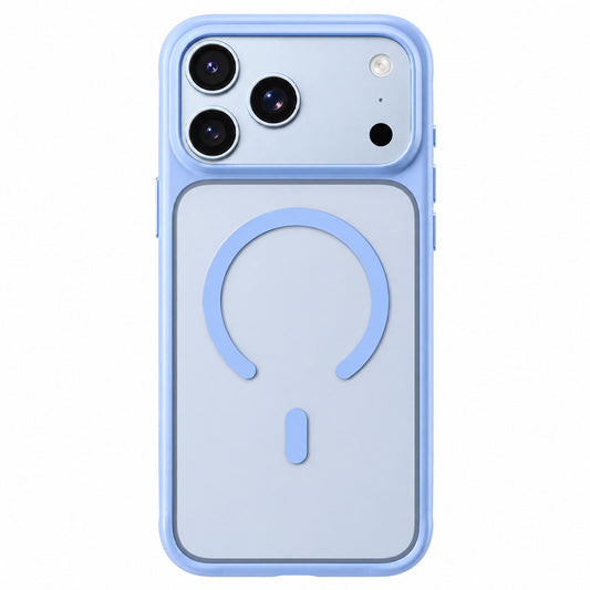 Custodia MagSafe per Apple iPhone 18 Pro / 17 Pro, Blueo, APE Anti-Drop, blu
