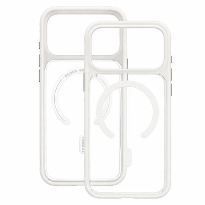 Custodia MagSafe per Apple iPhone 18 Pro / 17 Pro, Blueo, delicata sulla pelle e antiurto, bianca satinata