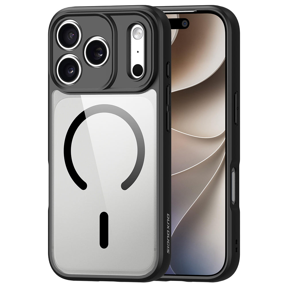 Custodia MagSafe per Apple iPhone 18 Pro / 17 Pro, DUX DUCIS, Aimo, nera