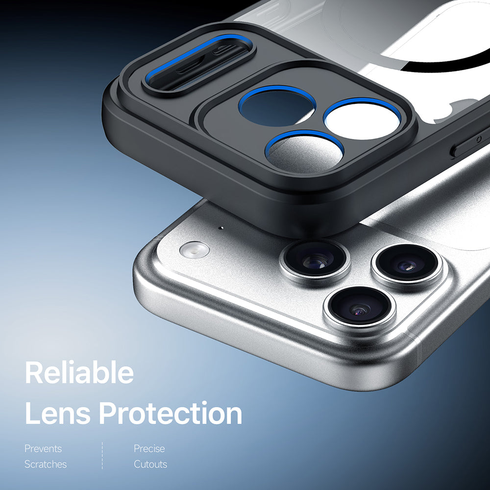 Custodia MagSafe per Apple iPhone 18 Pro / 17 Pro, DUX DUCIS, Aimo, nera