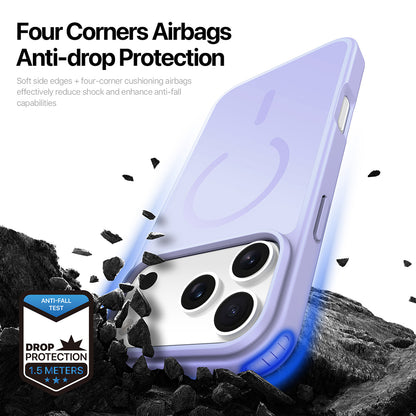 Custodia MagSafe per Apple iPhone 18 Pro / 17 Pro, DUX DUCIS, Yind, rosa chiaro