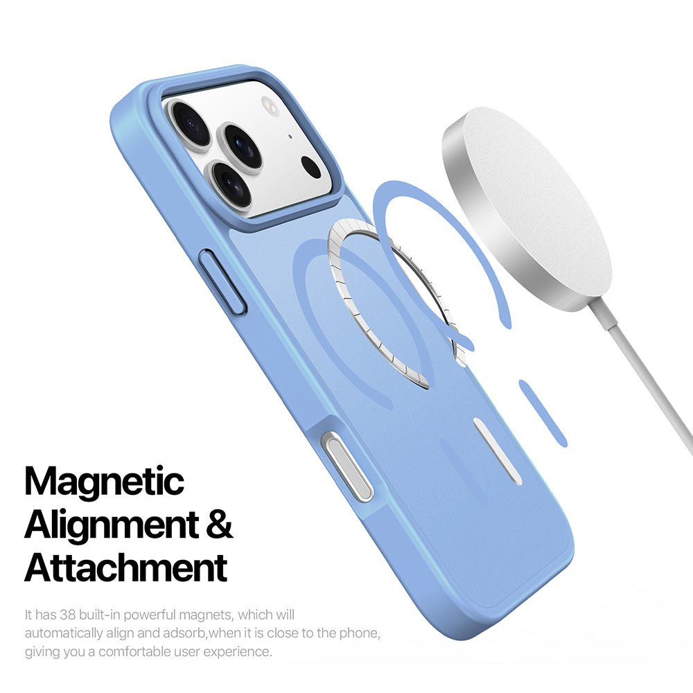 Custodia MagSafe per Apple iPhone 18 Pro / 17 Pro, DUX DUCIS, Yind, rosa chiaro