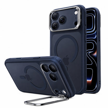 Custodia MagSafe per Apple iPhone 18 Pro / 17 Pro, ESR, Classic Hybrid Kickstand, Blu Satinato