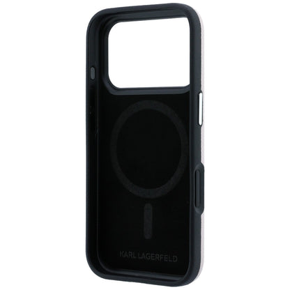 Custodia MagSafe per Apple iPhone 18 Pro / 17 Pro, Karl Lagerfeld, Grained Choupette Head, Rosa