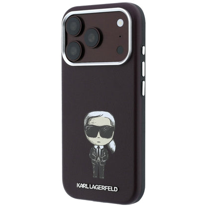 Custodia MagSafe per Apple iPhone 18 Pro / 17 Pro, Karl Lagerfeld, Ikonik Sketch, Vinaccia
