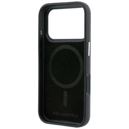 Custodia MagSafe per Apple iPhone 18 Pro / 17 Pro, Karl Lagerfeld, Ikonik Sketch, Vinaccia