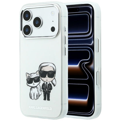 Custodia MagSafe per Apple iPhone 18 Pro / 17 Pro, Karl Lagerfeld, KC Bodies Sketch, Beige