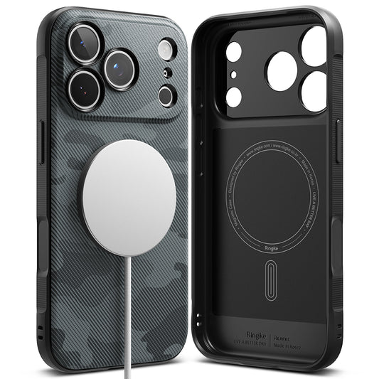 Custodia MagSafe per Apple iPhone 18 Pro / 17 Pro, Ringke, Onyx, Camouflage