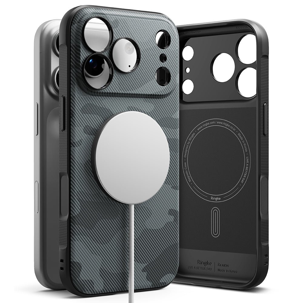 Custodia MagSafe per Apple iPhone 18 Pro / 17 Pro, Ringke, Onyx, Camouflage